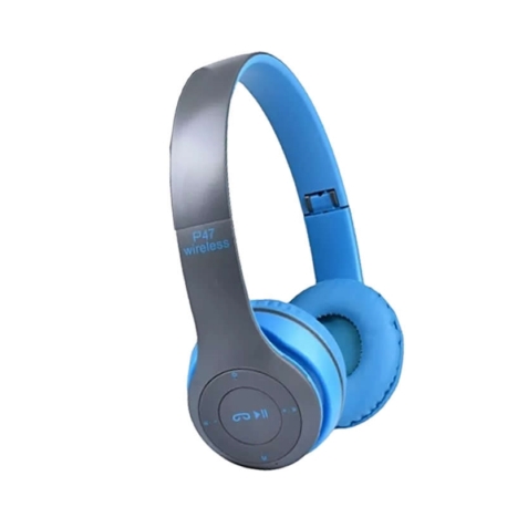 P47 Auricular inalámbrico Bluetooth - Azul