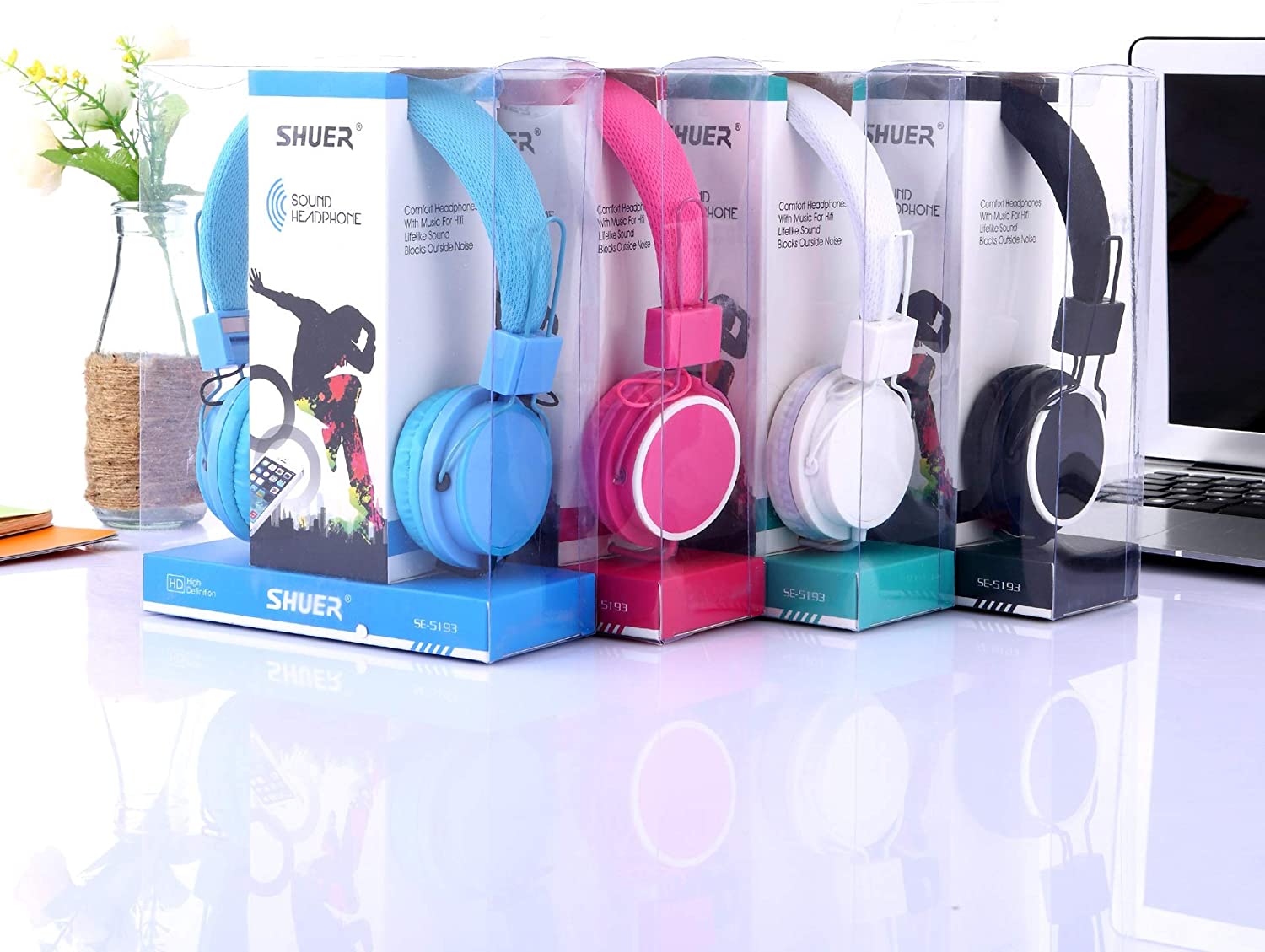 SHUER Auricular c/MIC SE-5193 - Rosa