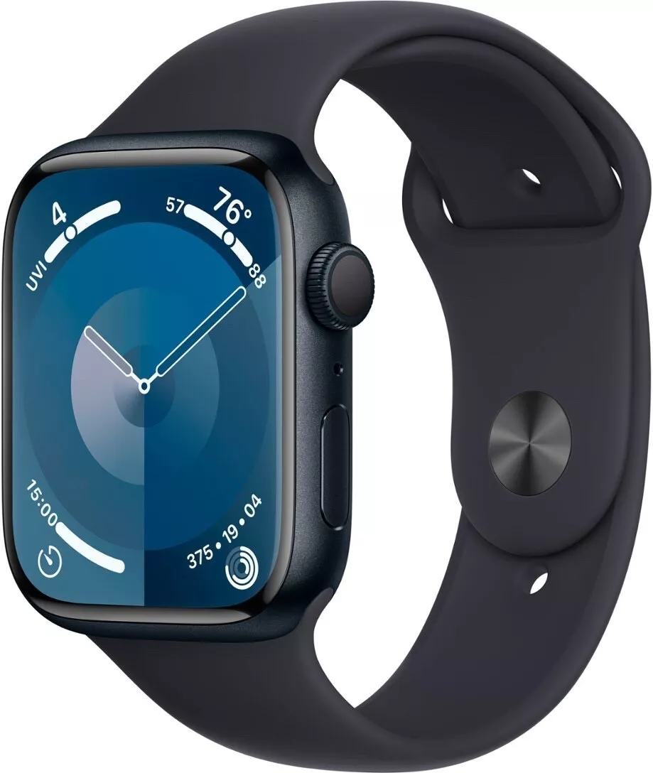 APPLE Watch Series 9 GPS 41mm - Aluminium Case - Sport Band - Midnight/Midnight Case