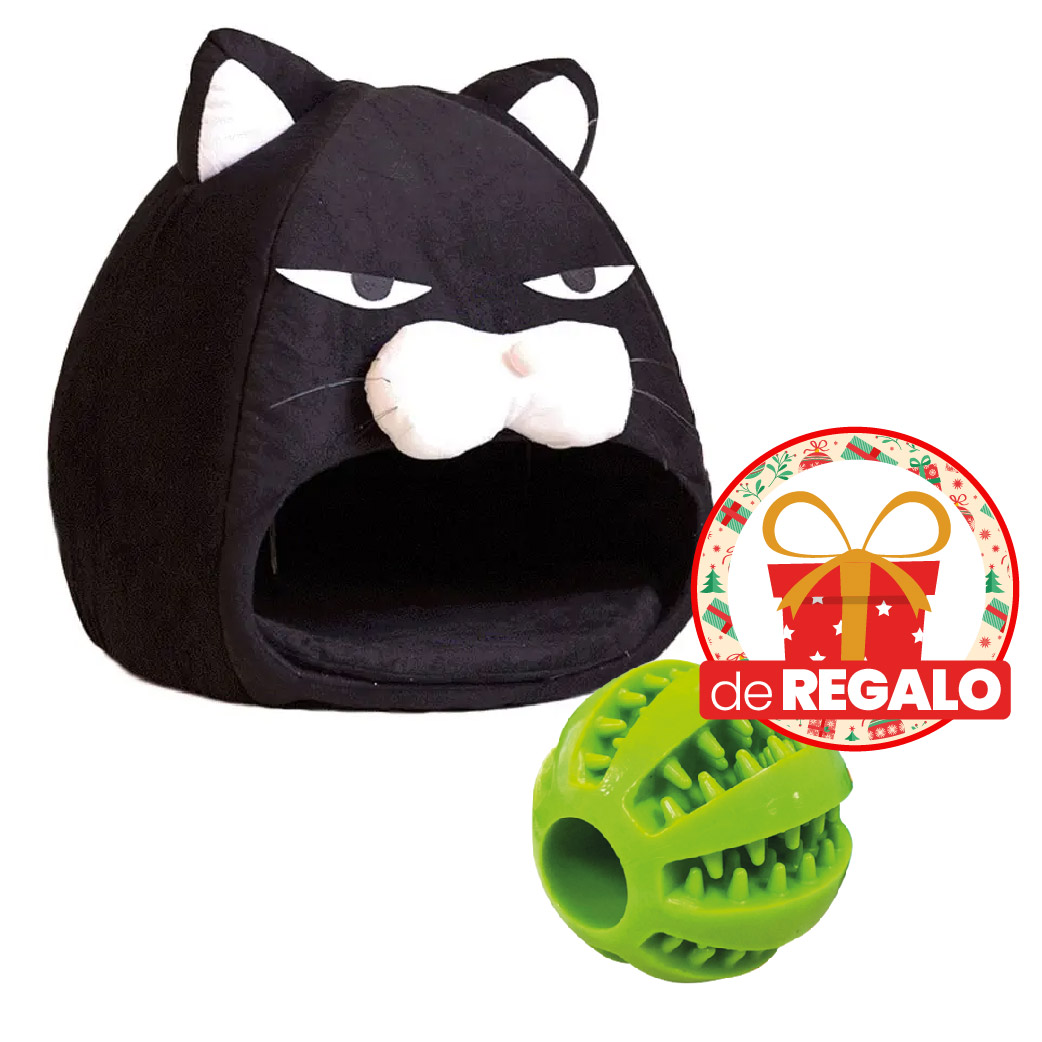 Cama para Gatos - Angry Cat - Negra