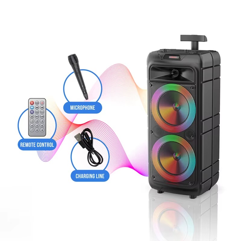 SING-e Parlante Karaoke ZQS 8211 - Control - Microfono - 40W - Bateria