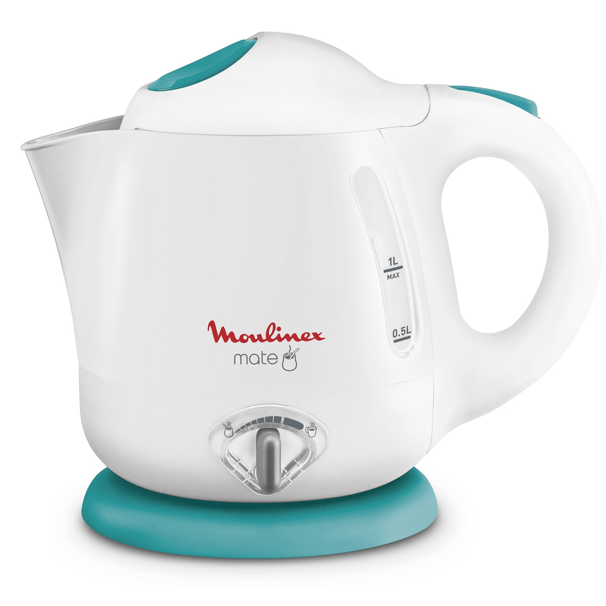 MOULINEX Pava Electrica Mate BY297158 - Blanco/Turquesa